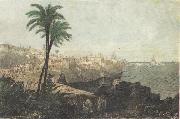 Henri Rousseau Algiers(General view) Engraving oil
